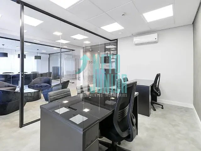 Conjunto comercial com 360m², para alugar, no bairro Brooklin em São Paulo