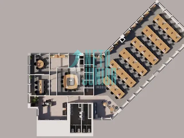 Conjunto com 320m², para alugar, no bairro Vila Olímpia em São Paulo