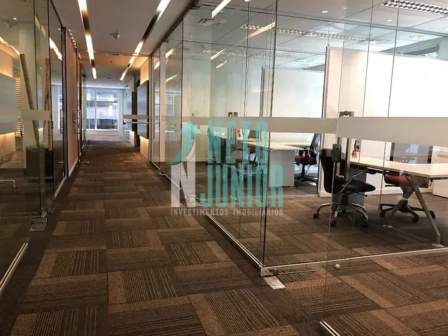 Conjunto comercial com 500m², para alugar, no bairro Vila Olímpia em São Paulo