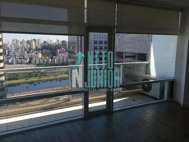 Conjunto comercial com 126m², para alugar, no bairro Brooklin Novo em São Paulo