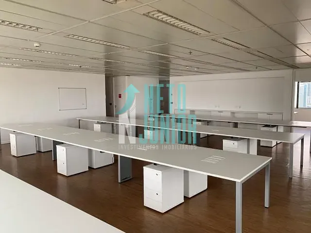 Conjunto com 589m², para alugar, no bairro Brooklin Novo em São Paulo