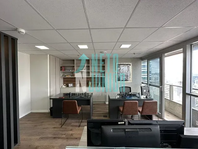 Conjunto comercial com 80m², para alugar, no bairro Brooklin em São Paulo