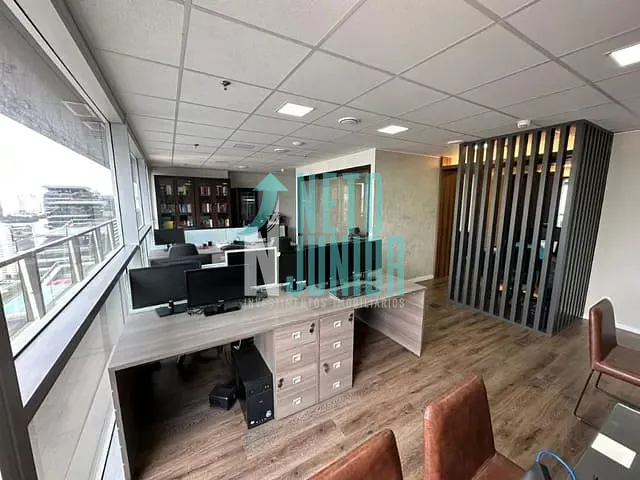 Conjunto comercial com 80m², para alugar, no bairro Brooklin em São Paulo