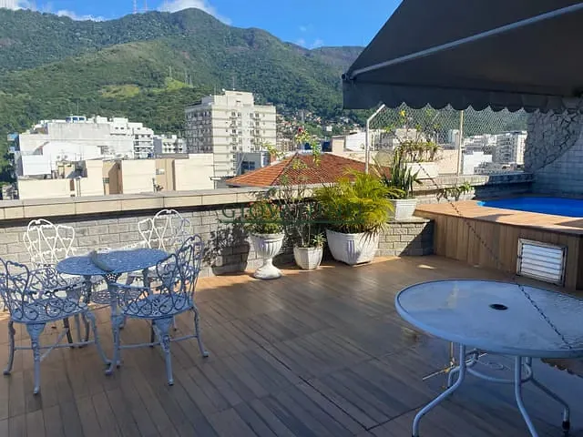 Cobertura / Penthouse com 123m² 3 quartos e 3 banheiros, à venda, no bairro Tijuca em Rio de Janeiro