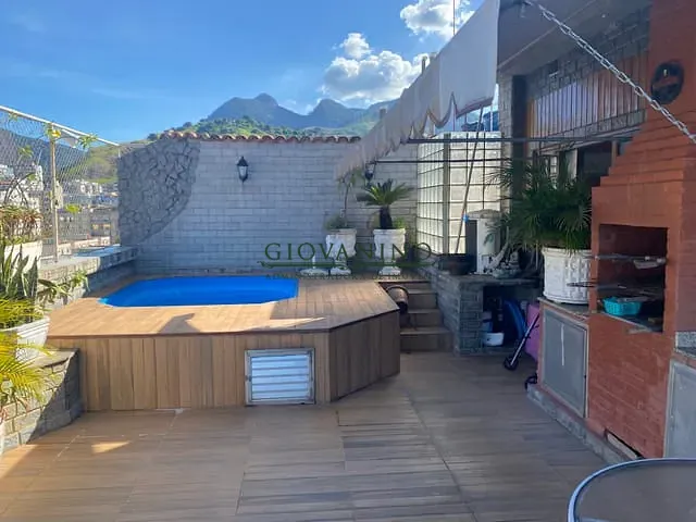 Cobertura / Penthouse com 123m² 3 quartos e 3 banheiros, à venda, no bairro Tijuca em Rio de Janeiro
