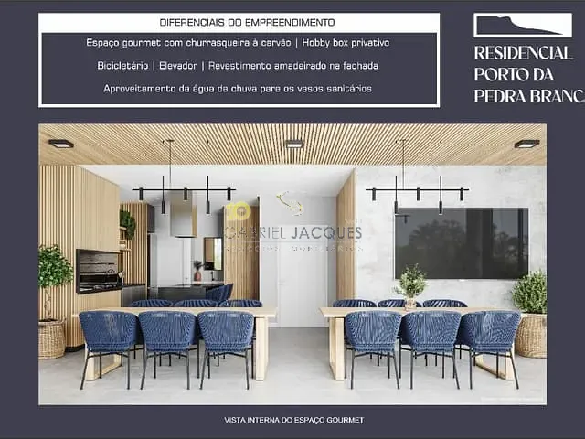 Cobertura / Penthouse 4 quartos e 4 banheiros, à venda, no bairro Pedra Branca em Palhoça