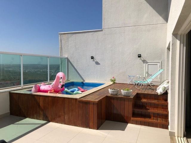 Foto do Cobertura / Penthouse - Cobertura Brasil Beach - Cobertura Duplex à Venda - RIBEIRÃO DO LIPA, Cuiabá - 240m², 3 vagas | Lyah Jaudy Imóveis