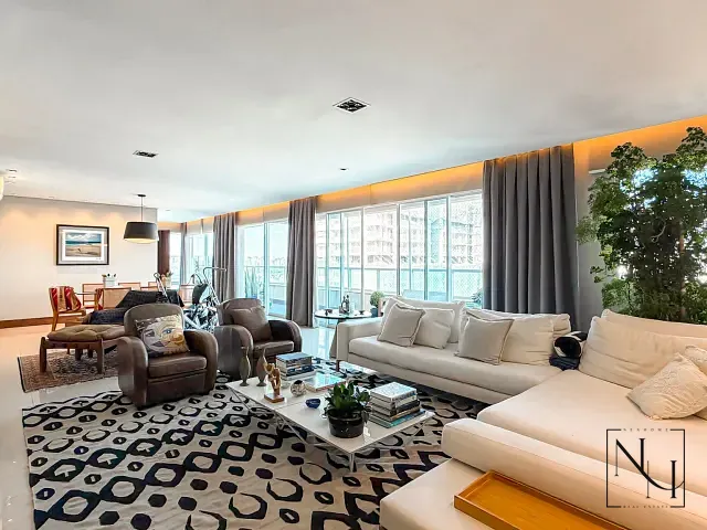 Cobertura / Penthouse com 357m² 4 quartos e 6 banheiros, à venda ou para alugar, no bairro Brooklin em São Paulo