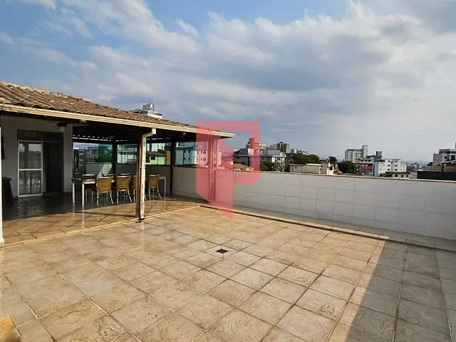 Cobertura / Penthouse com 247m² 3 quartos e 3 banheiros, à venda, no bairro Caiçaras em Belo Horizonte