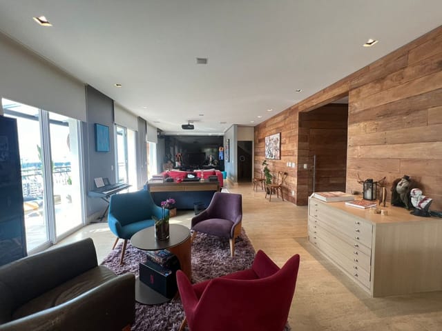 Foto do Cobertura / Penthouse - Cobertura de Cinema com 4 Suítes e 8 Vagas à Venda no Miolo do Klabin! | Paulista Imóveis.