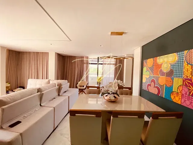 Cobertura / Penthouse com 335m² 3 quartos e 4 banheiros, para alugar, no bairro Jardim Atlântico 1 em Ilhéus