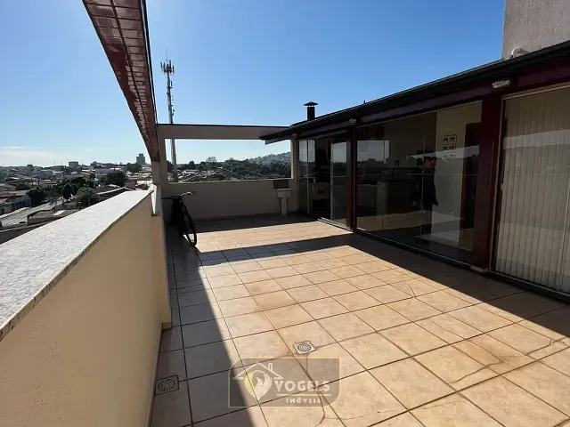 Cobertura / Penthouse com 102m² 2 quartos e 3 banheiros, à venda, no bairro Jardim São João 1° Parte em Jaguariúna