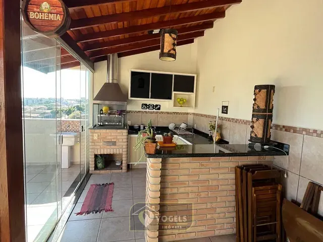 Cobertura / Penthouse com 102m² 2 quartos e 3 banheiros, à venda, no bairro Jardim São João 1° Parte em Jaguariúna