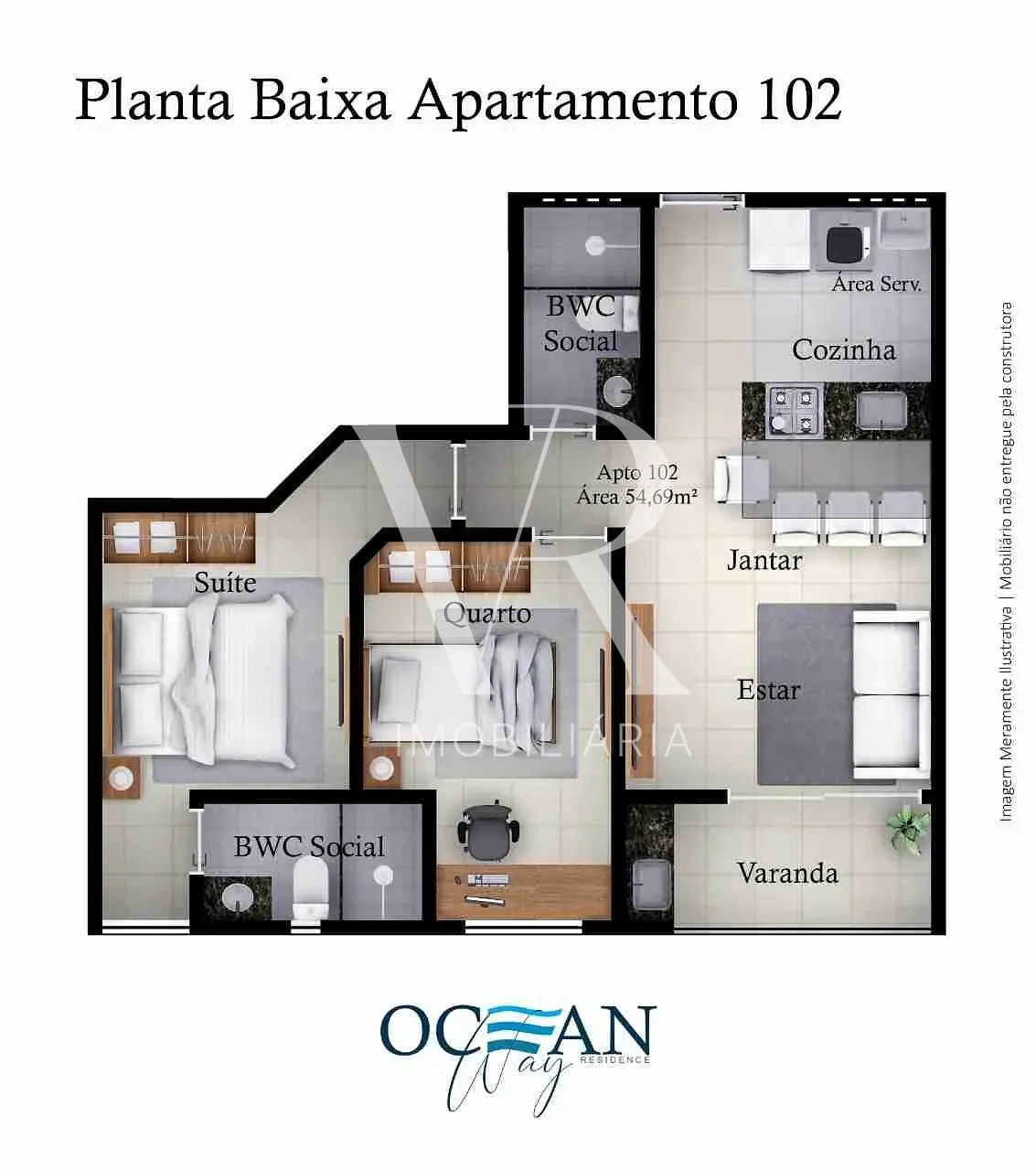 Apartamento, 2 quartos, 54 m² - Foto 5