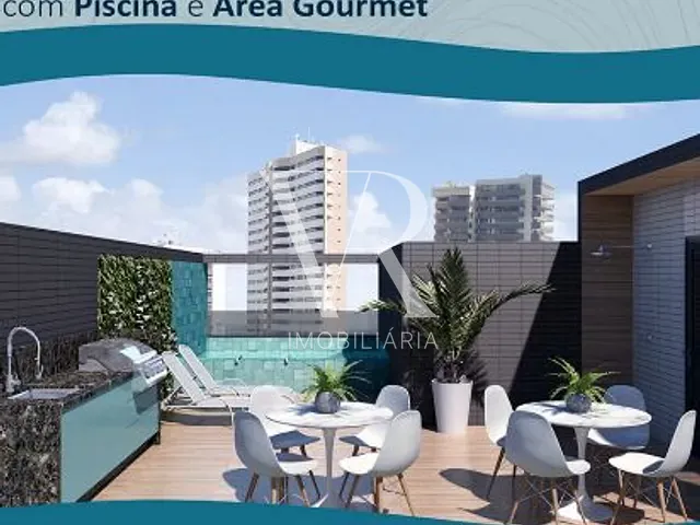 Apartamento 2 quartos e 1 banheiro, à venda, no bairro Bessa em João Pessoa