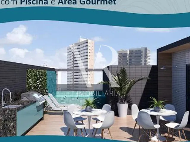 Apartamento 2 quartos e 1 banheiro, à venda, no bairro Bessa em João Pessoa