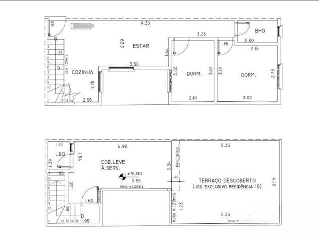 Cobertura / Penthouse com 130m² 2 quartos e 1 banheiro, à venda, no bairro Vila Guiomar em Santo André