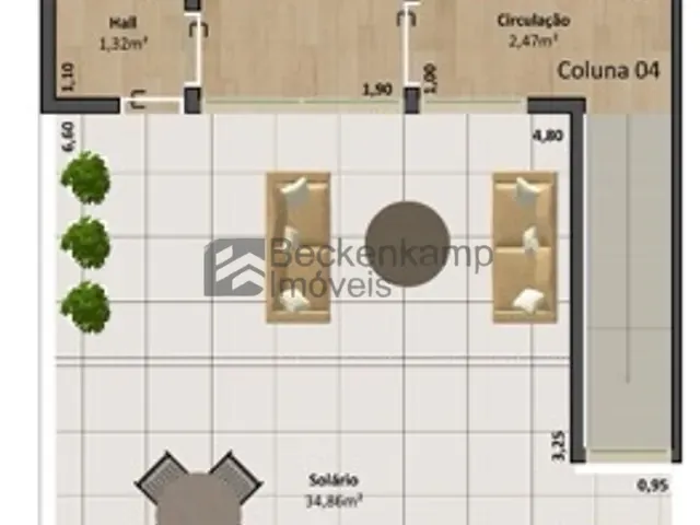 Cobertura / Penthouse com 128m² 3 quartos e 1 banheiro, à venda, no bairro Jardim Belvedere em Volta Redonda