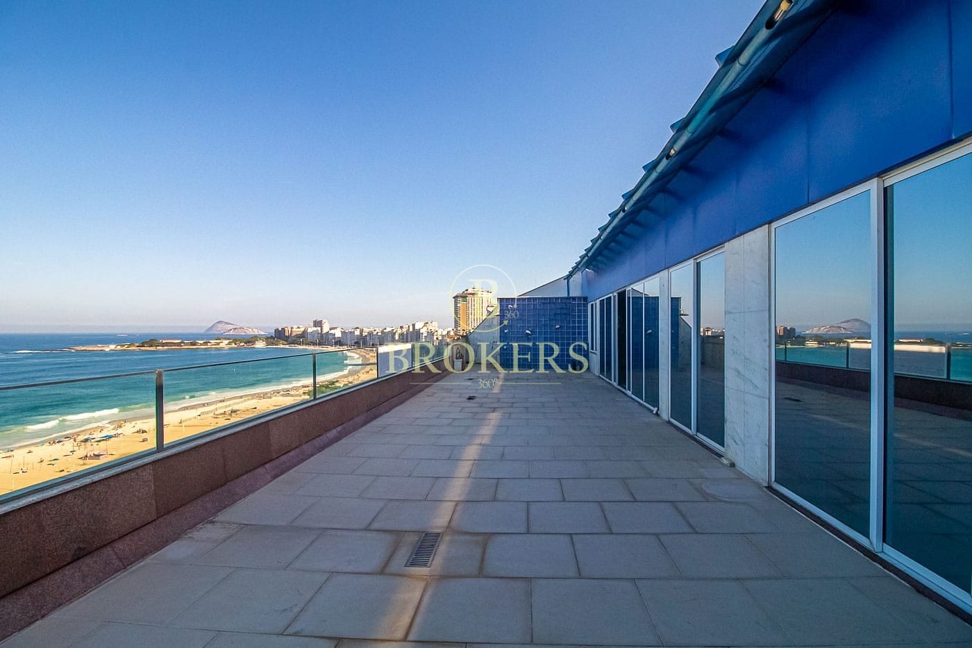 Cobertura / Penthouse à venda, Copacabana, 4 quartos sendo 3 suítes com closet vista mar e Pão de Açucar - 425 m²
