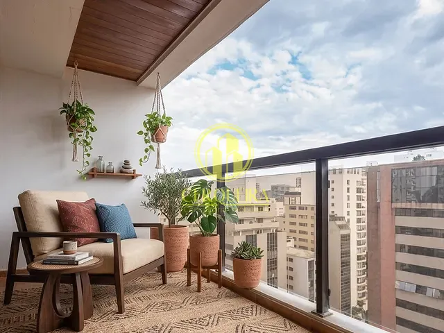 Cobertura / Penthouse 2 quartos e 2 banheiros, à venda, no bairro Cerqueira César em São Paulo