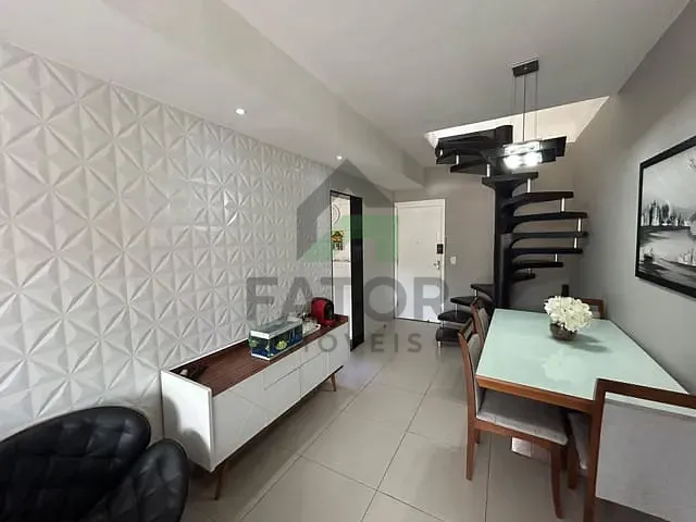 Cobertura / Penthouse com 214m² 2 quartos e 2 banheiros, à venda, no bairro Caonze em Nova Iguaçu