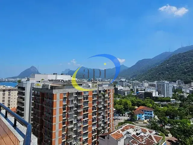 Cobertura / Penthouse com 510m² 4 quartos e 5 banheiros, à venda, no bairro Lagoa em Rio de Janeiro