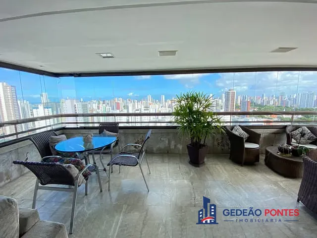 Cobertura / Penthouse 4 quartos e 5 banheiros, à venda, no bairro jaqueira em Recife
