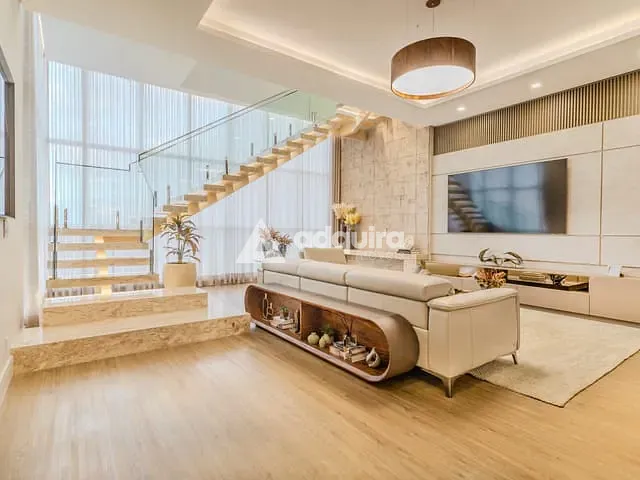 Cobertura / Penthouse com 520m² 3 quartos e 6 banheiros, à venda, no bairro Oficinas em Ponta Grossa