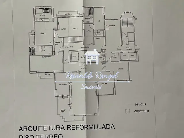 Cobertura / Penthouse com 1323m² 6 quartos e 8 banheiros, à venda, no bairro Vila Sofia em São Paulo