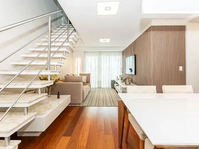 Cobertura / Penthouse com 172m² 3 quartos e 4 banheiros, à venda, no bairro Juvevê em Curitiba
