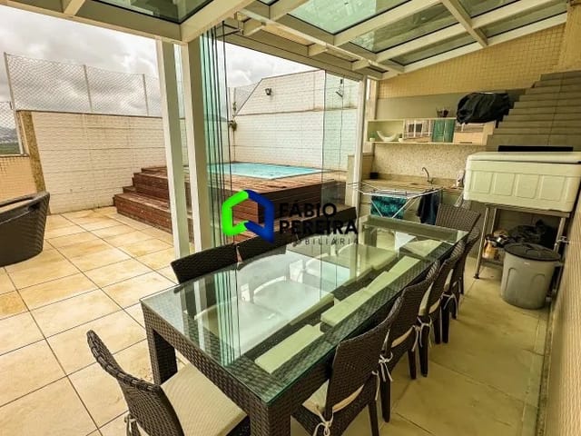 Cobertura / Penthouse com 406m² 4 quartos e 6 banheiros, à venda, no bairro Barra da Tijuca em Rio de Janeiro