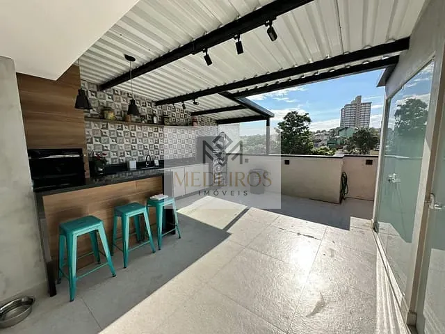 Cobertura / Penthouse 2 quartos e 4 banheiros, à venda, no bairro Vila Tibiriçá em Santo André