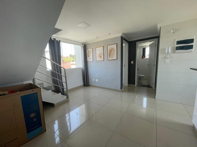 Cobertura / Penthouse 2 quartos e 1 banheiro, à venda, no bairro Guarani em Belo Horizonte