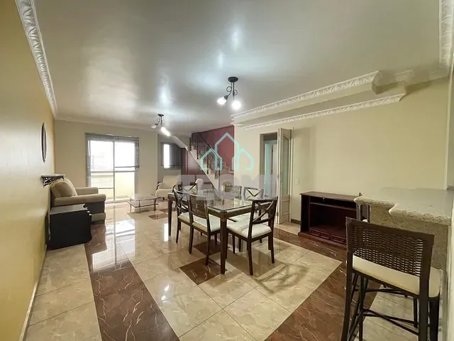 Cobertura / Penthouse com 152m² 3 quartos e 4 banheiros, à venda ou para alugar, no bairro Jardim das Nações em Taubaté