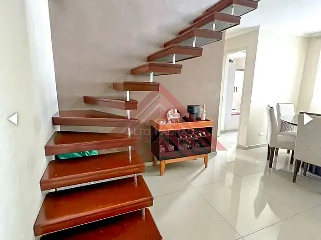 Cobertura / Penthouse com 100m² 2 quartos e 1 banheiro, à venda, no bairro Parque São Vicente em Mauá