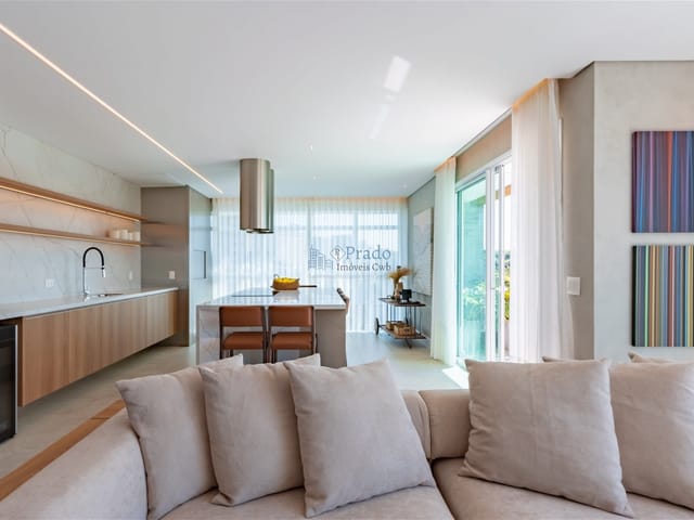 Cobertura / Penthouse com 444m² 3 quartos e 5 banheiros, à venda, no bairro Cabral em Curitiba
