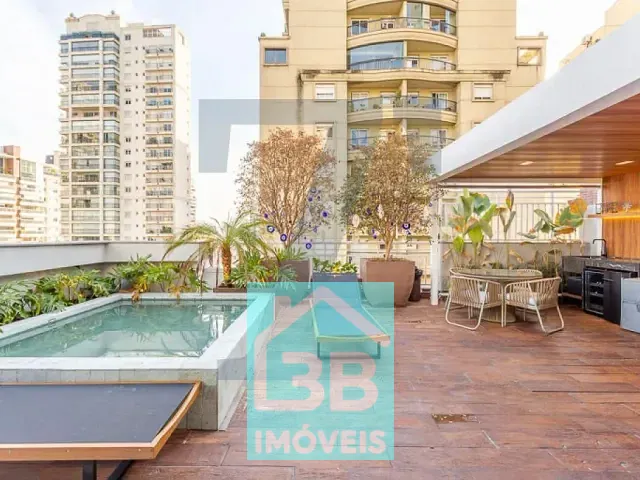 Cobertura / Penthouse 3 quartos e 3 banheiros, à venda, no bairro Vila Nova Conceição em São Paulo