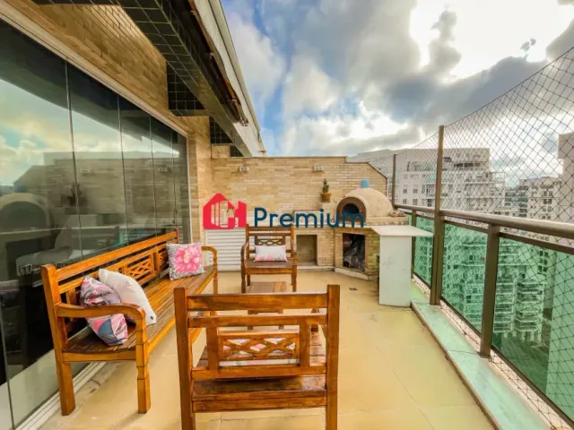 Cobertura / Penthouse 3 quartos e 5 banheiros, à venda, no bairro Barra da Tijuca em Rio de Janeiro