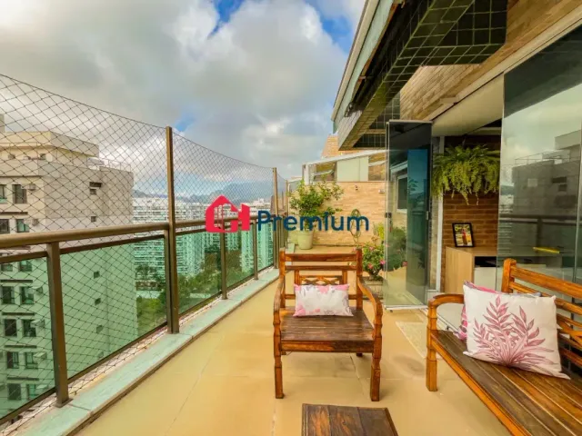 Cobertura / Penthouse 3 quartos e 5 banheiros, à venda, no bairro Barra da Tijuca em Rio de Janeiro