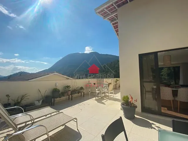 Cobertura / Penthouse com 203m² 3 quartos e 3 banheiros, à venda, no bairro Cônego em Nova Friburgo