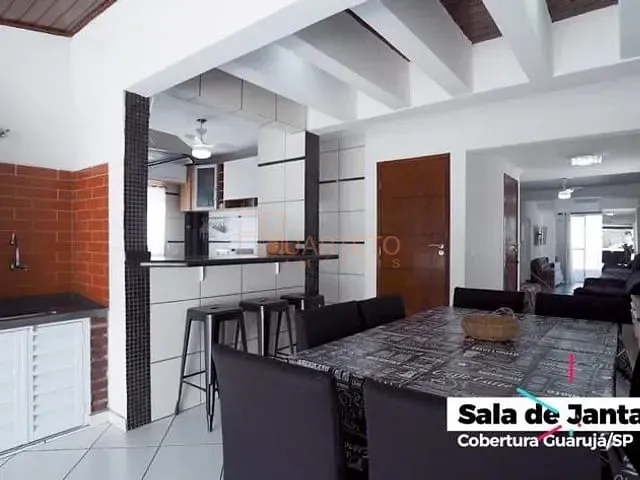Cobertura / Penthouse com 228m² 3 quartos e 2 banheiros, à venda, no bairro Enseada em Guarujá