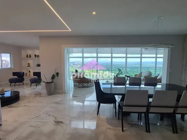 Cobertura / Penthouse com 410m² 4 quartos e 6 banheiros, à venda ou para alugar, no bairro Jardim das Colinas em São José Dos Campos