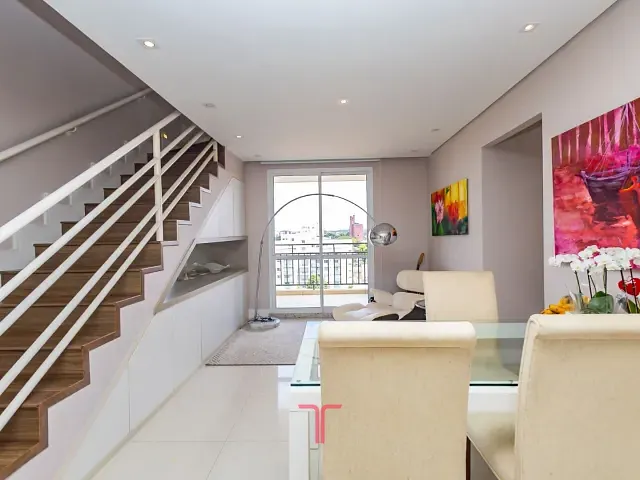 Cobertura / Penthouse com 258m² 3 quartos e 4 banheiros, à venda, no bairro Bacacheri em Curitiba