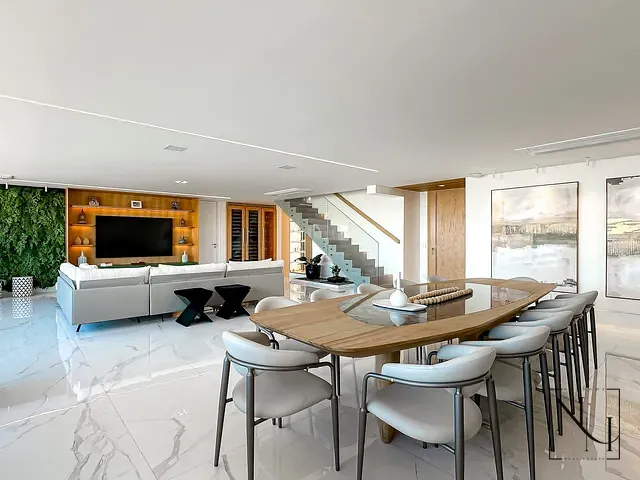 Cobertura / Penthouse com 451m² 3 quartos e 6 banheiros, à venda, no bairro Cidade Monções em São Paulo