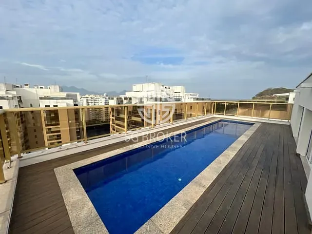 Cobertura / Penthouse com 404m² 5 quartos e 8 banheiros, à venda, no bairro Barra da Tijuca em Rio de Janeiro