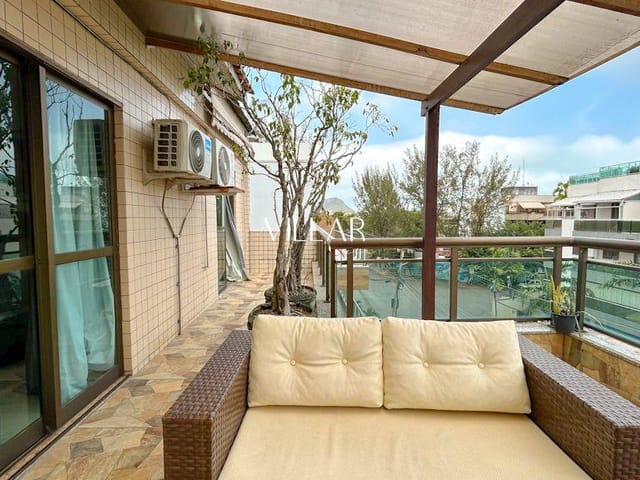 Cobertura / Penthouse com 257m² 3 quartos e 3 banheiros, à venda, no bairro Recreio dos Bandeirantes em Rio de Janeiro