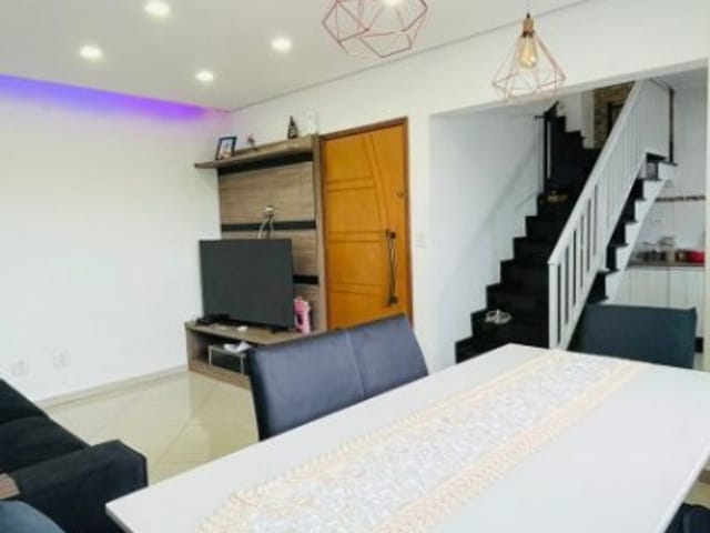 Cobertura / Penthouse com 78m² 3 quartos e 2 banheiros, à venda, no bairro Utinga em Santo André