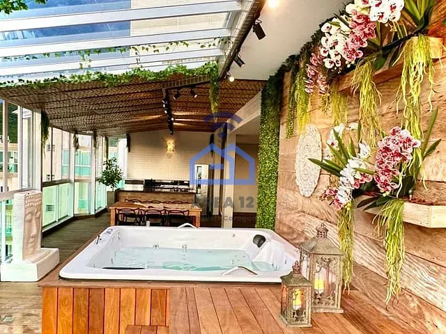 Cobertura / Penthouse com 150m² 4 quartos e 2 banheiros, à venda, no bairro Centro em Caraguatatuba