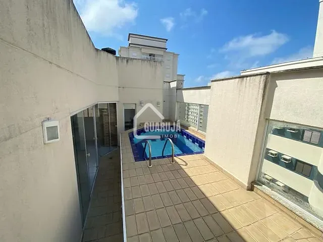 Cobertura / Penthouse com 195m² 3 quartos e 3 banheiros, à venda, no bairro Pitangueiras em Guarujá