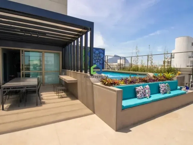 Cobertura / Penthouse com 315m² 4 quartos e 3 banheiros, à venda, no bairro Barra da Tijuca em Rio de Janeiro